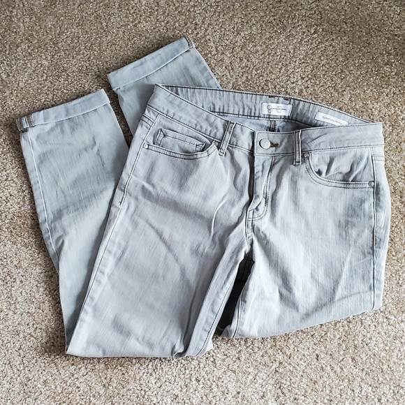 ⭐Jessica Simpson Green Crop Skinny Jeans - Picture 9 of 10